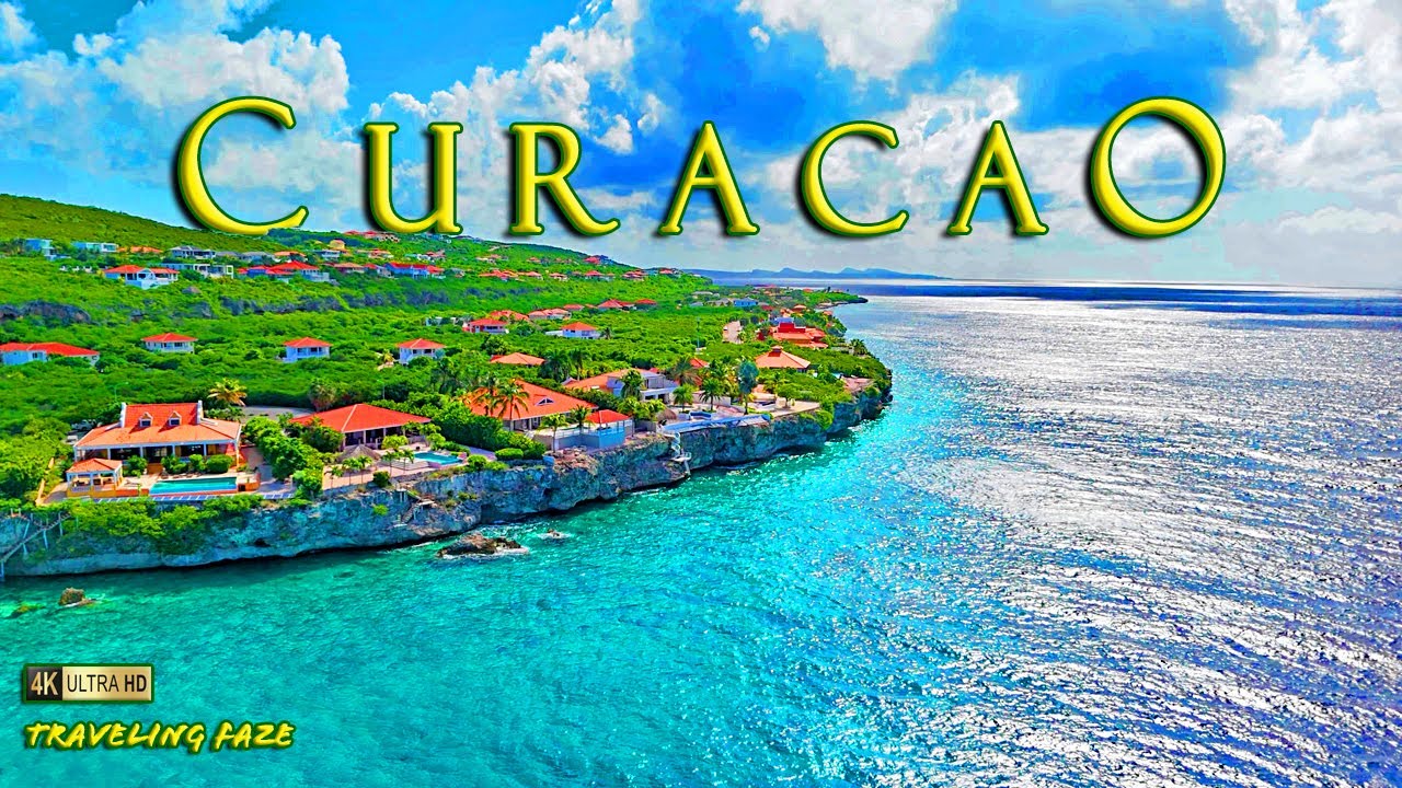 Curacao: Caribbean Gem 4K ~ Travel Guide (Relaxing Music) - VoyageAround