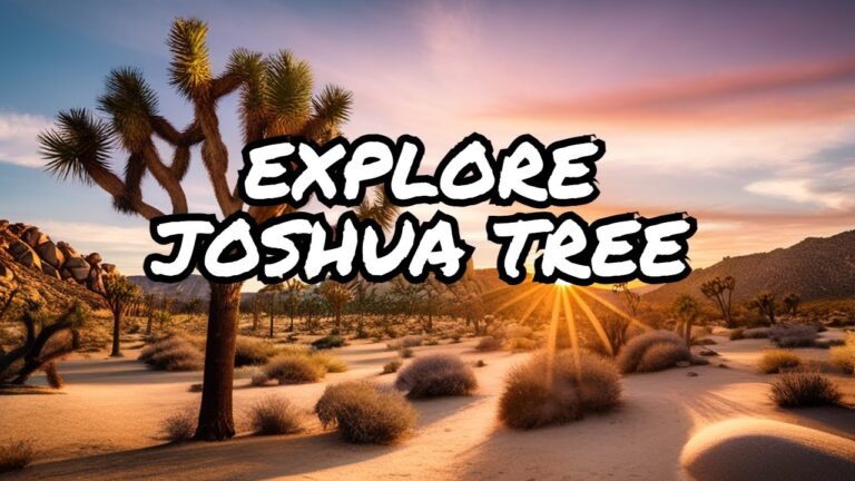Discover the Wonders of Joshua Tree National Park