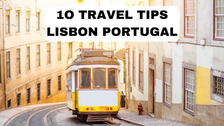 Top 10 TRAVEL TIPS FOR LISBON PORTUGAL @jmcstravels