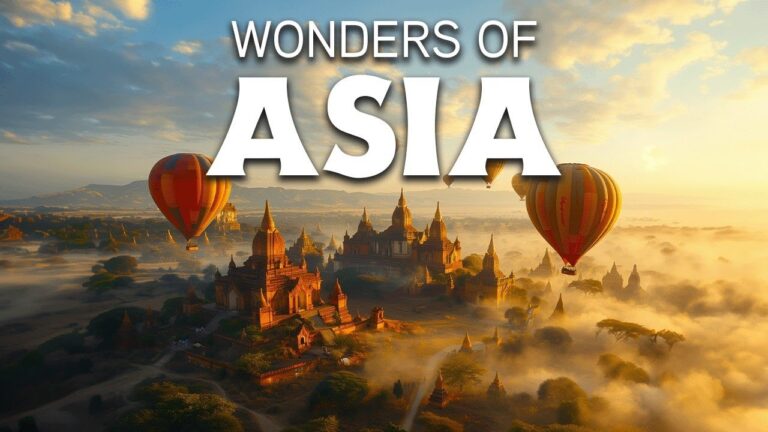 Wonders of Asia | The Most Amazing Places In Asia | Travel Video 4K