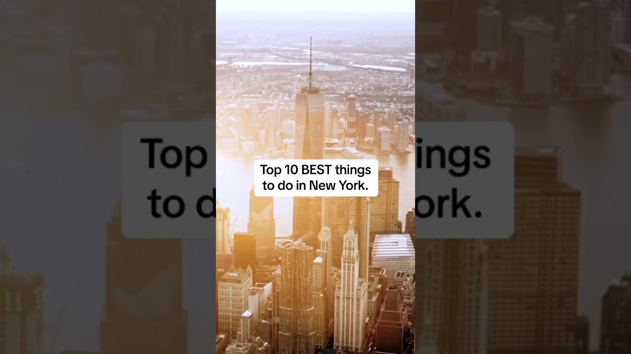 10 BEST things to do in New York City [ NYC Travel Guide ] - VoyageAround