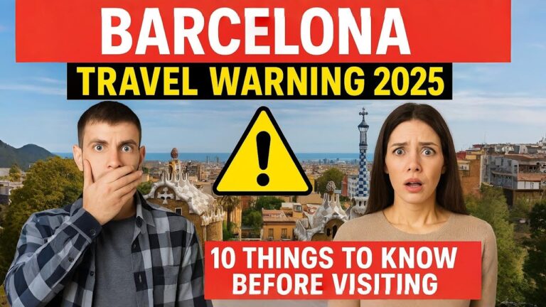 Barcelona Travel Warning 2025 | 10 Things You MUST Know Before Visiting Spain | Travelpedia Guide
