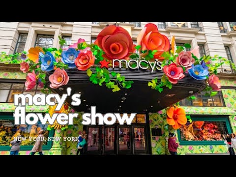 Macy’s Flower Show 2026 Homegrown Walkthrough at Herald Square NYC