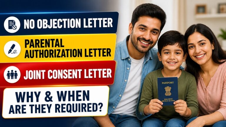 Three affidavits parents need for Indian Passport Renewal or OCI for a Minor