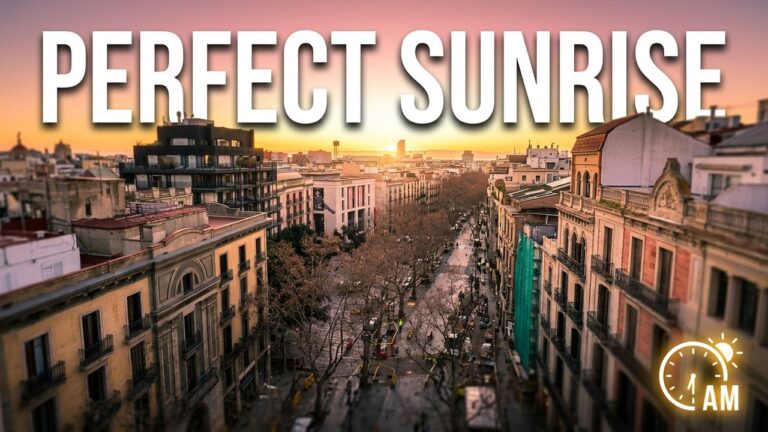 Barcelona’s Sunrise is Even Better Than We Expected