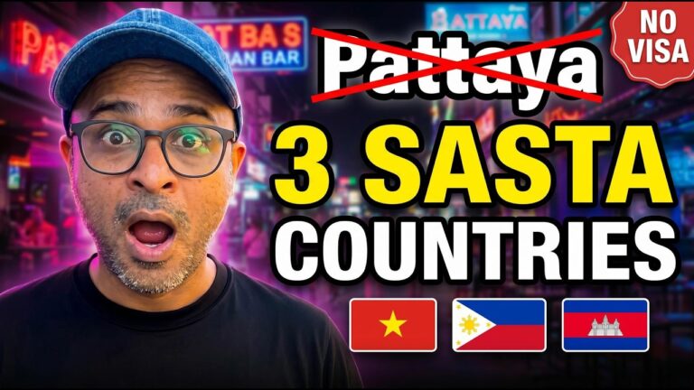 Thailand Nightlife Too Expensive? Top 3 Countries Better Than Pattaya for Indians
