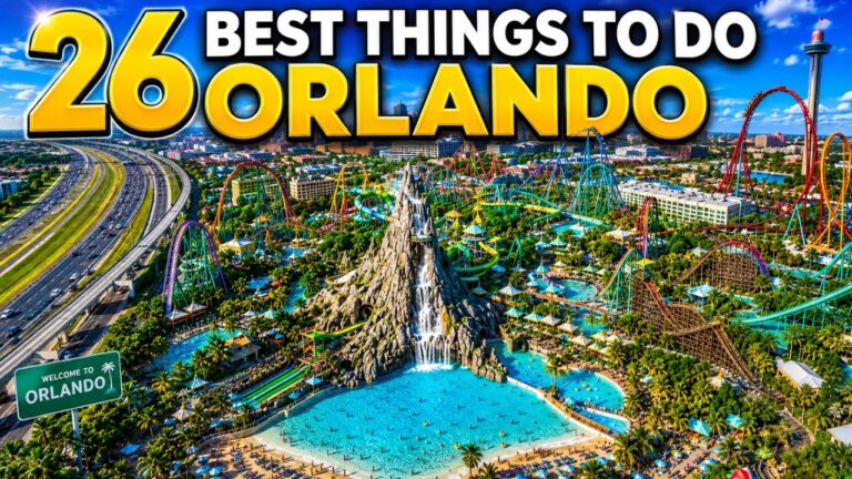 Best Things To Do in Orlando Florida 4K