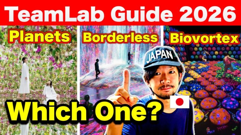 TeamLab Planets vs Borderless vs Biovortex: Which ONE Should You Visit in Japan 2026?