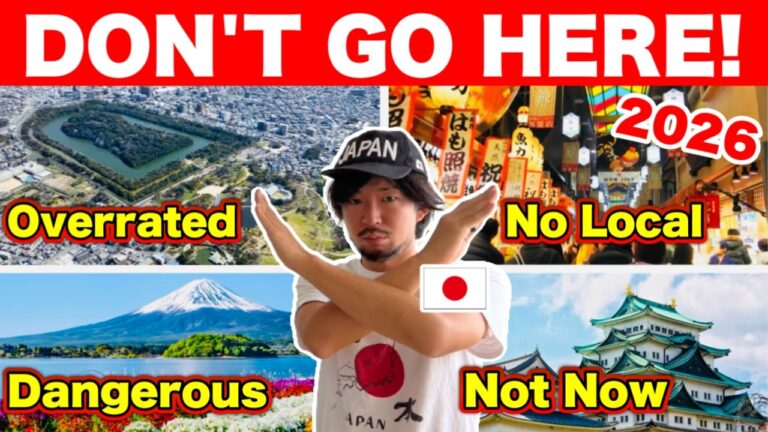 20 Places Tourists Should Skip in Japan (2026) | Dangerous, Overrated & Tourist Traps