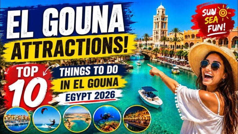 El Gouna Attractions | Top 10 things to do in El Gouna Egypt 2026