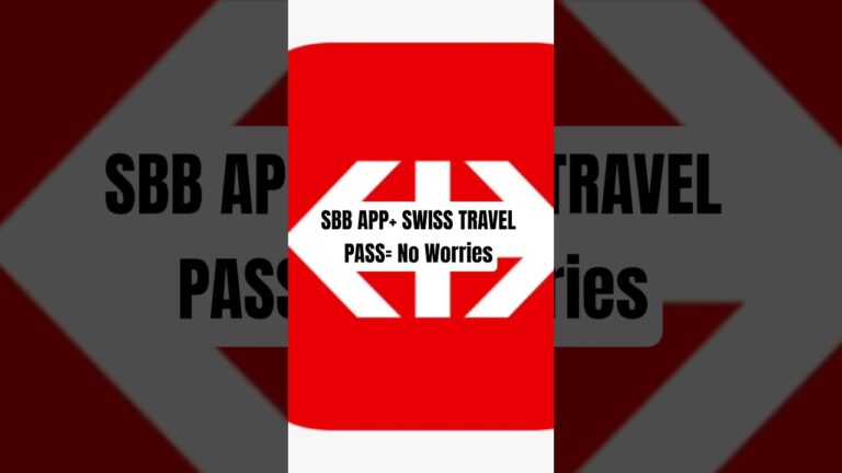 SBB App Ticket Hack Everyone Gets WRONG #traintravel #switzerland #shorts