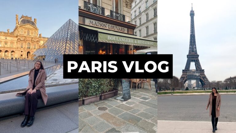 Come with me to Paris in Winter | TRAVEL VLOG